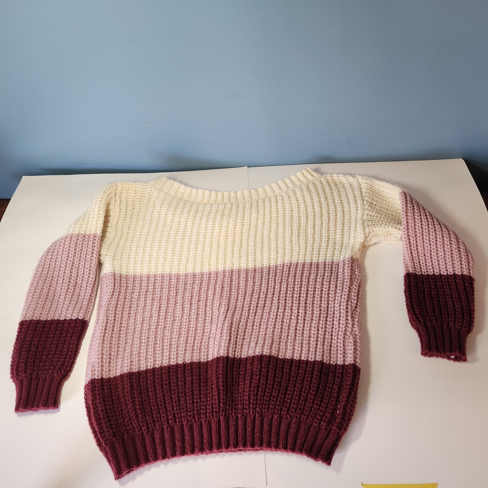 Source Unknown Multicolor Knit Sweater